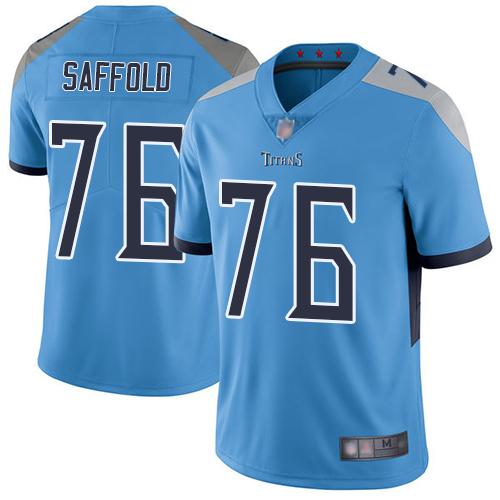 Tennessee Titans Limited Light Blue Men Rodger Saffold Alternate Jersey NFL Football 76 Vapor Untouchable